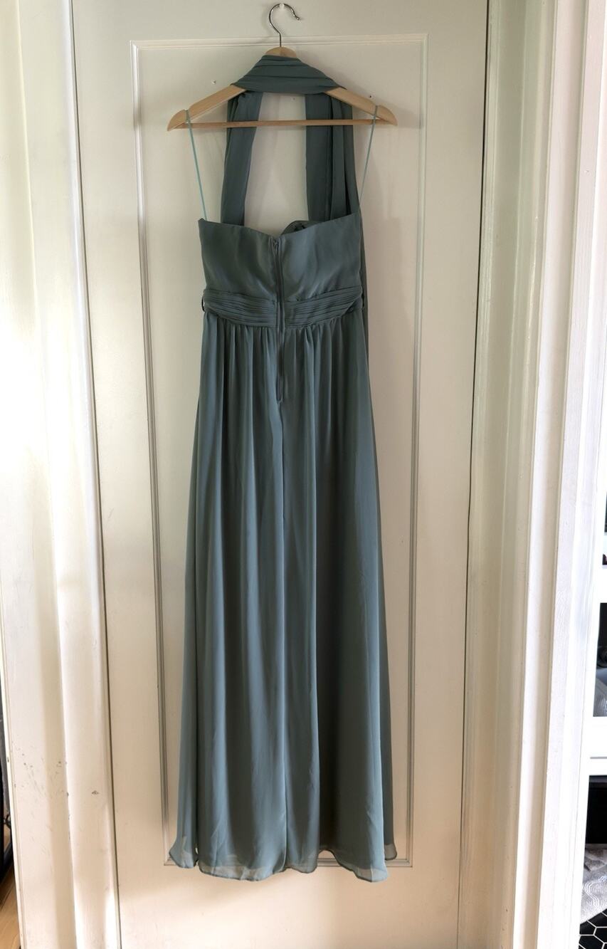 Birdy Grey Grace Convertible Bridesmaid Dress Sea Glass Green S Floor Length